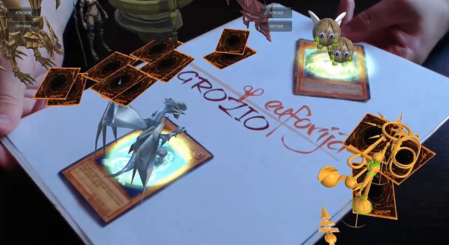 Augmented Reality for Yu-Gi-Oh! Card Game